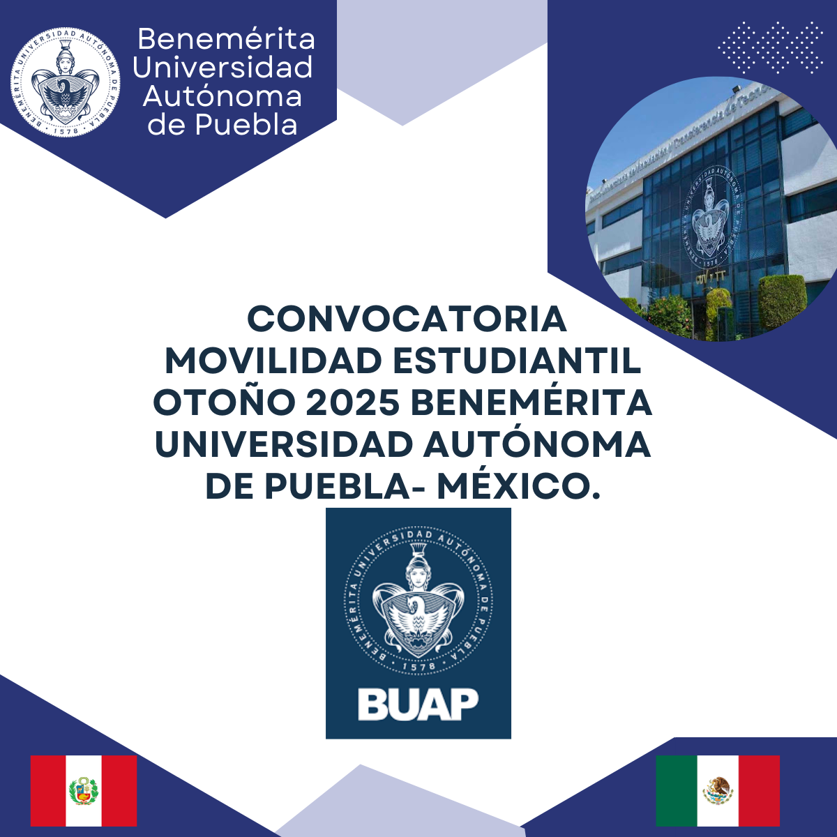 CONVOCATORIA MOVILIDAD ESTUDIANTIL – OTOÑO 2025