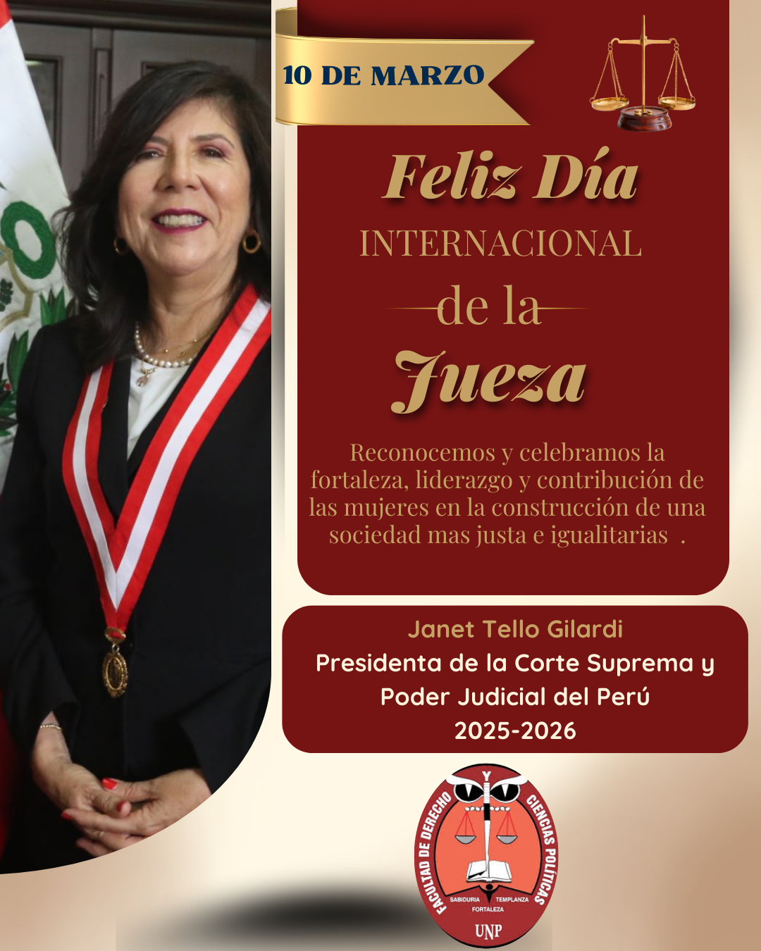 FELIZ DÍA INTERNACIONAL DE LA JUEZA