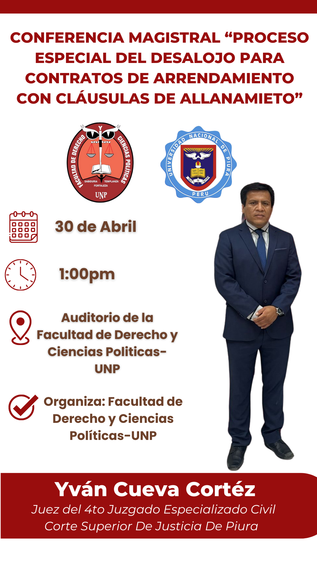 Invitación a Conferencia Magistral