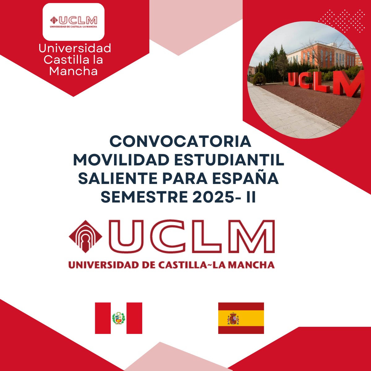 CONVOCATORIA PROGRAMA DE MOVILIDAD ESTUDIANTIL INTERNACIONAL – ESPAÑA