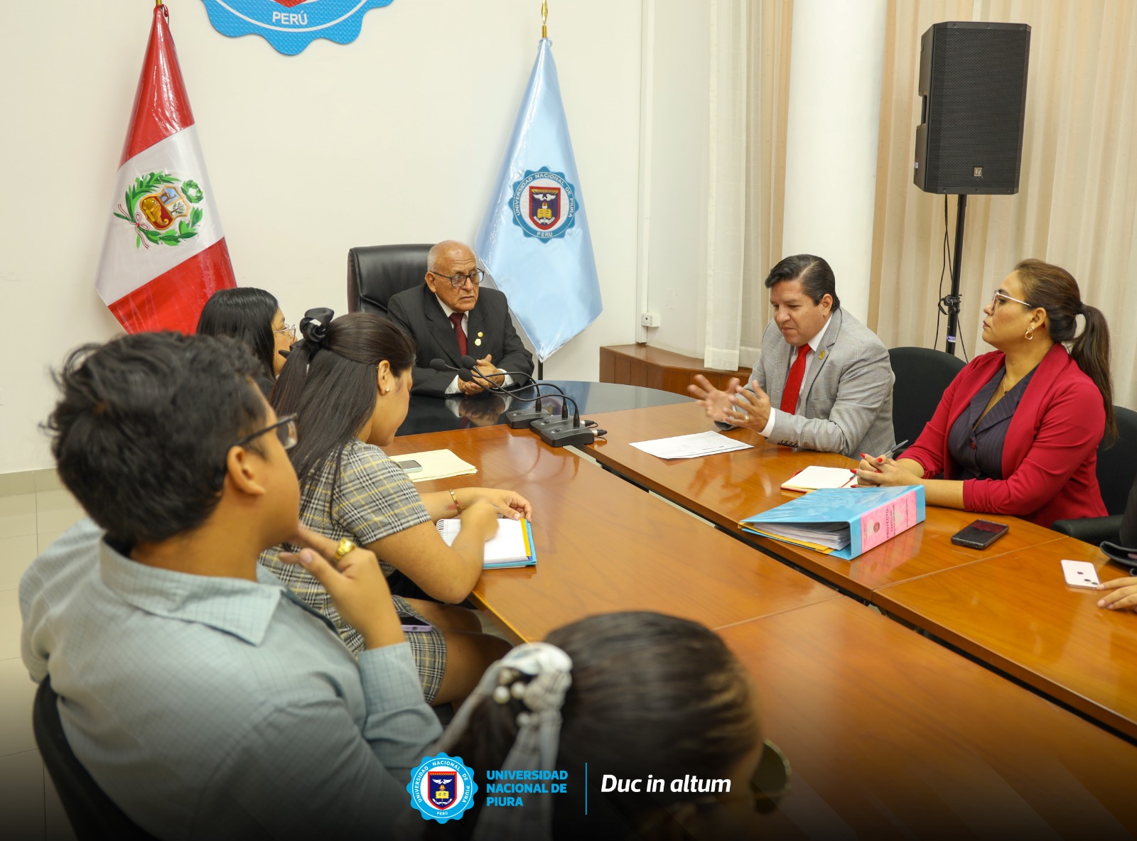 Nuestro Decano de Derecho y el Rector (e) de la UNP gestionarán la construcción del Pabellón Multifuncional