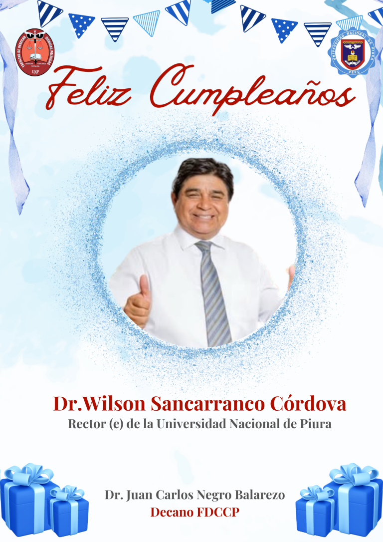 Blue and White Modern Greeting Happy Birthday Flyer