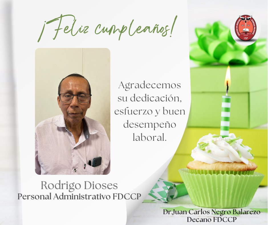 FELIZ CUMPLEAÑOS RODRIGO DIOSES