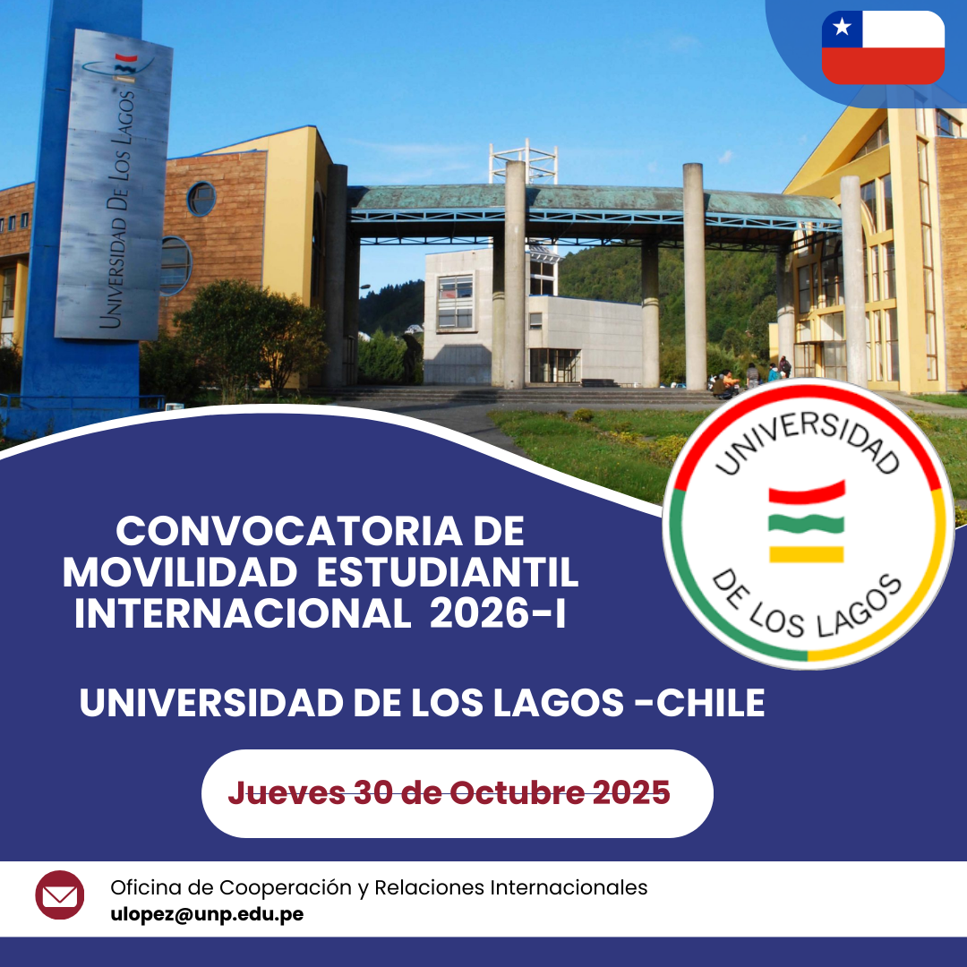 Convocatoria de Movilidad Estudiantil Internacional