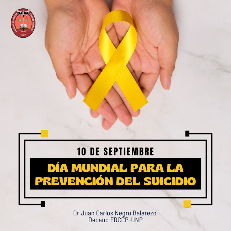 Post de Instagram Día Mundial para la Prevención del Suicidio Moderno Amarillo y Negro