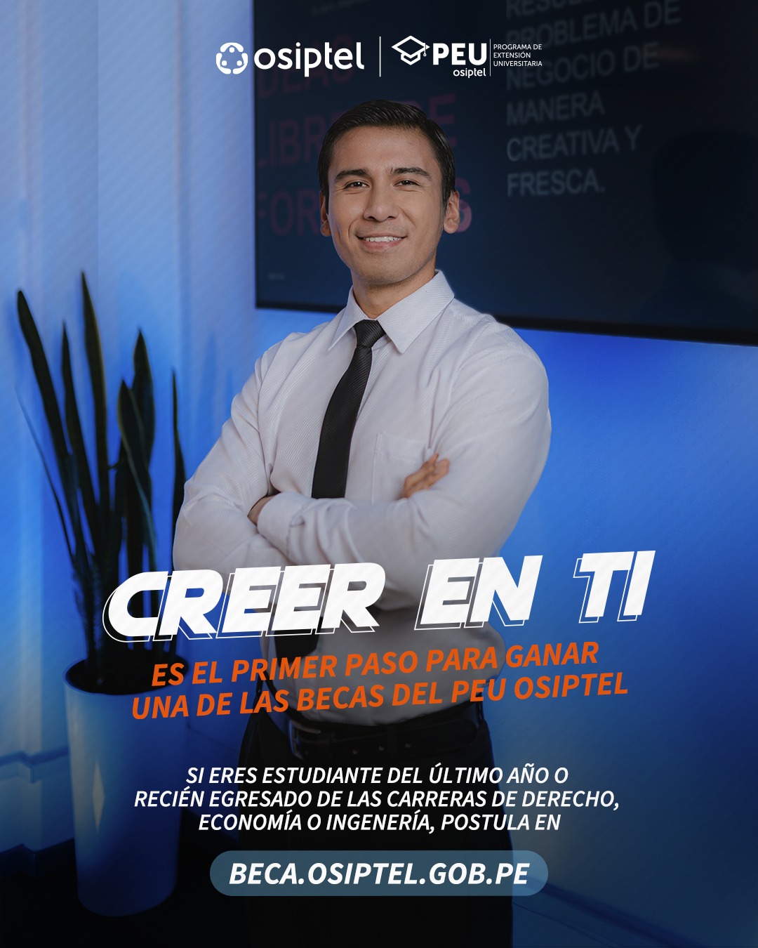 ¡Atención estudiantes de últimos ciclos!
