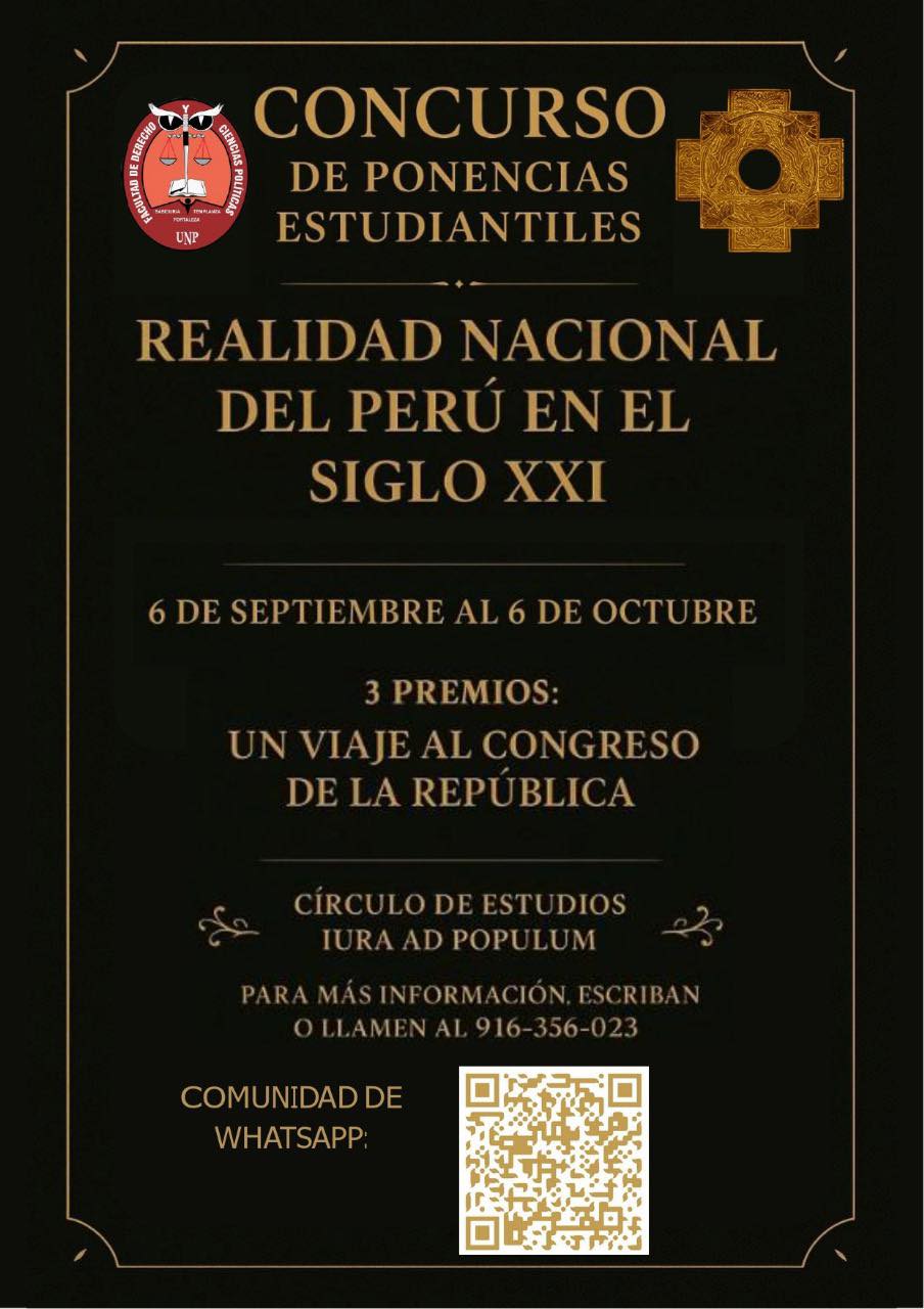 CONCURSO DE PONENCIAS ESTUDIANTILES