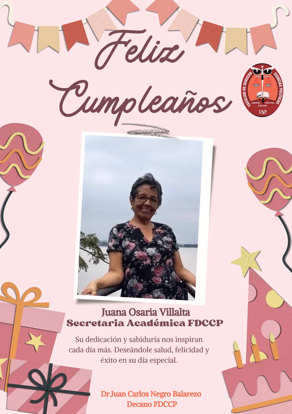 FELIZ CUMPLEAÑOS JUANA OSORIA VILLALTA
