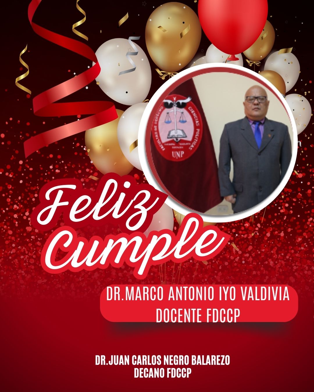 FELIZ CUMPLEAÑOS – Dr. Marco Antonio Iyo Valdivia