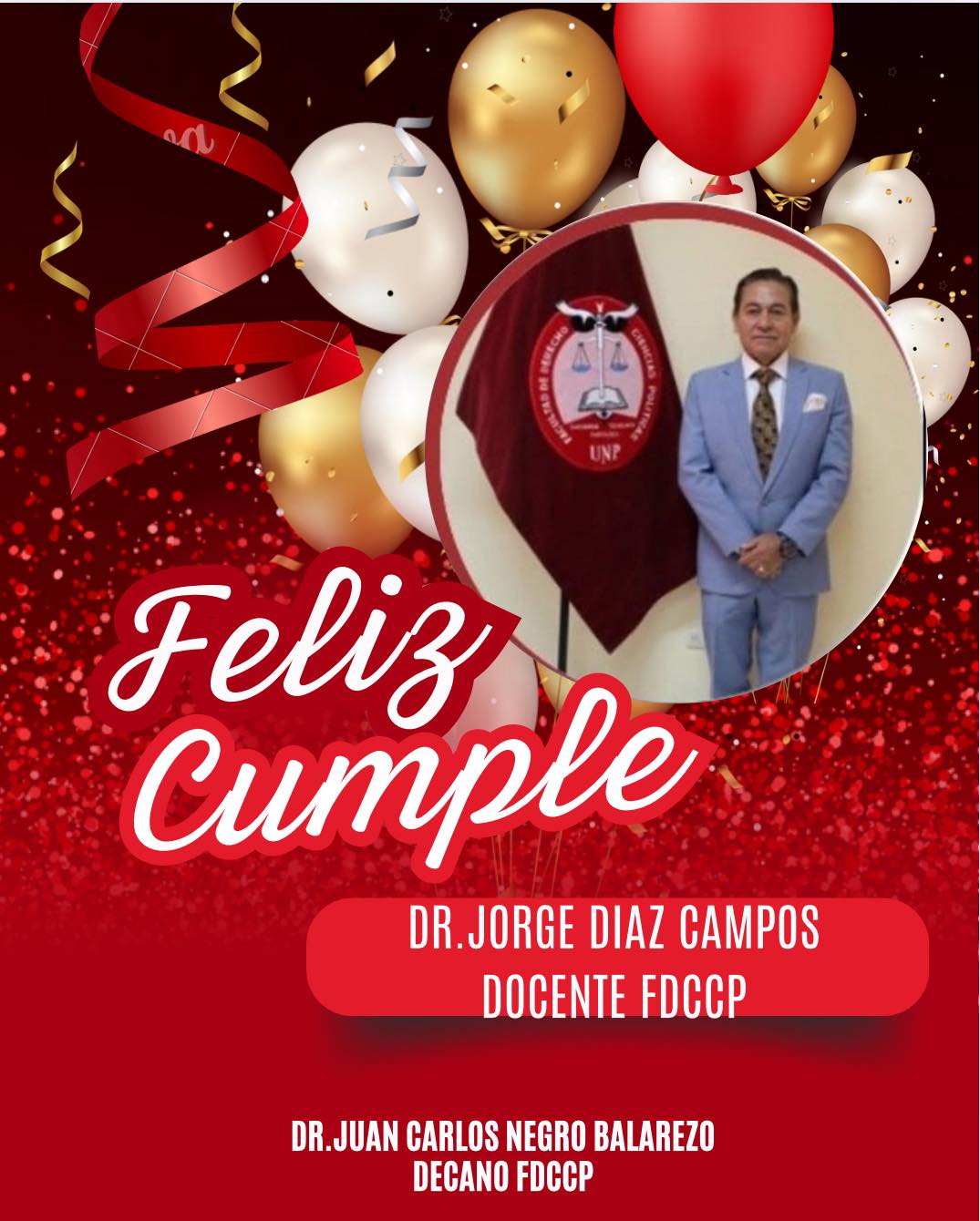 FELIZ CUMPLEAÑOS – Dr. Jorge Diaz Campos