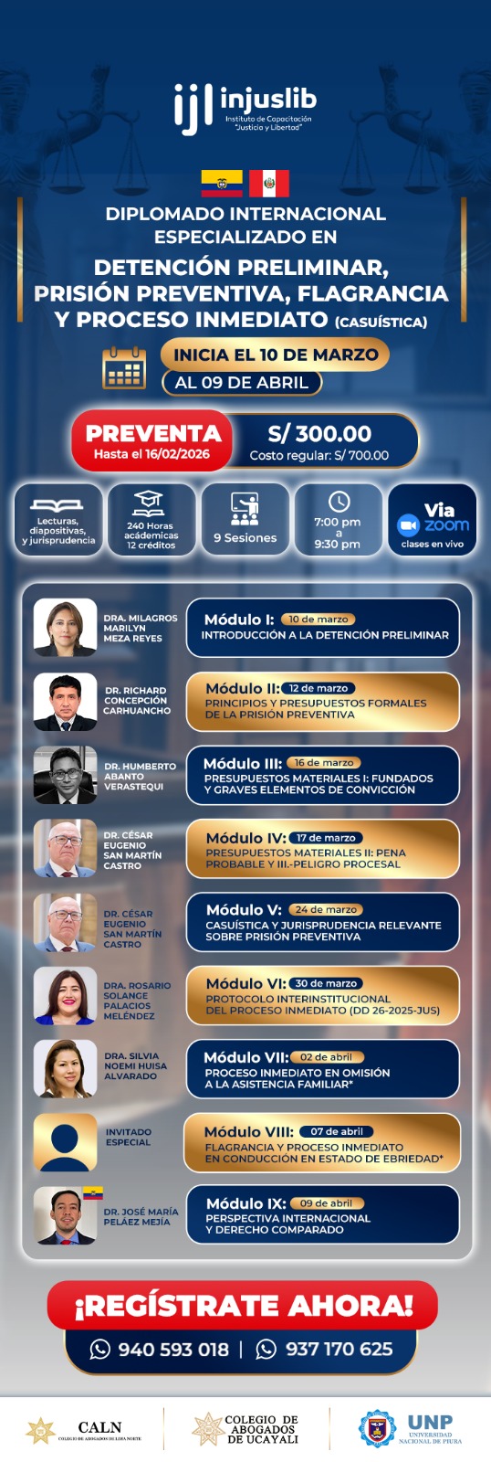 DIPLOMADO INTERNACIONAL ESPECIALIZADO