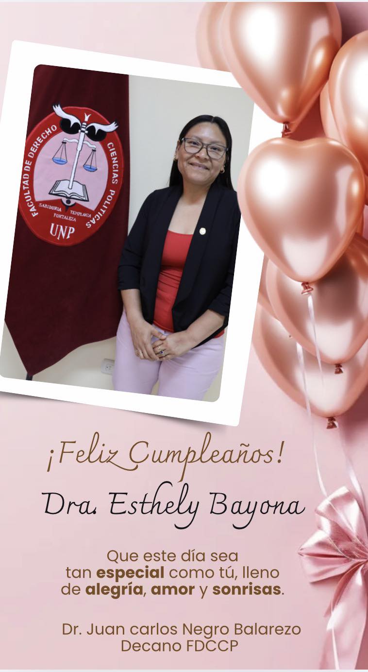 FELIZ CUMPLEAÑOS – Dra Esthely Bayona
