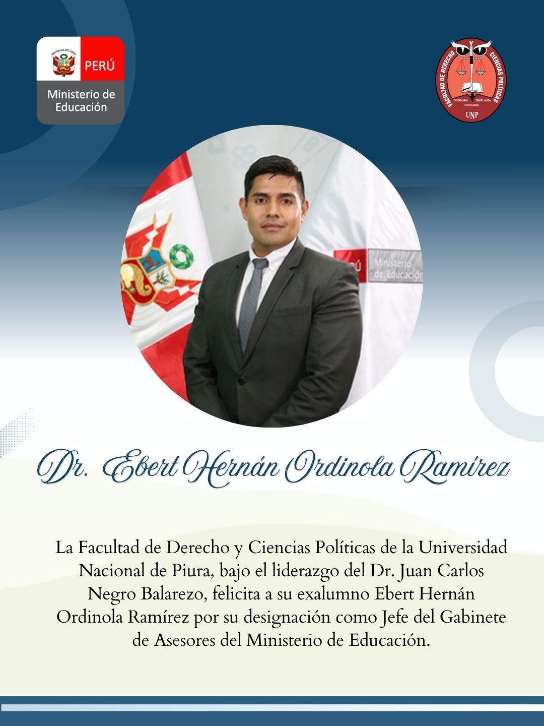 Felicitación Institucional