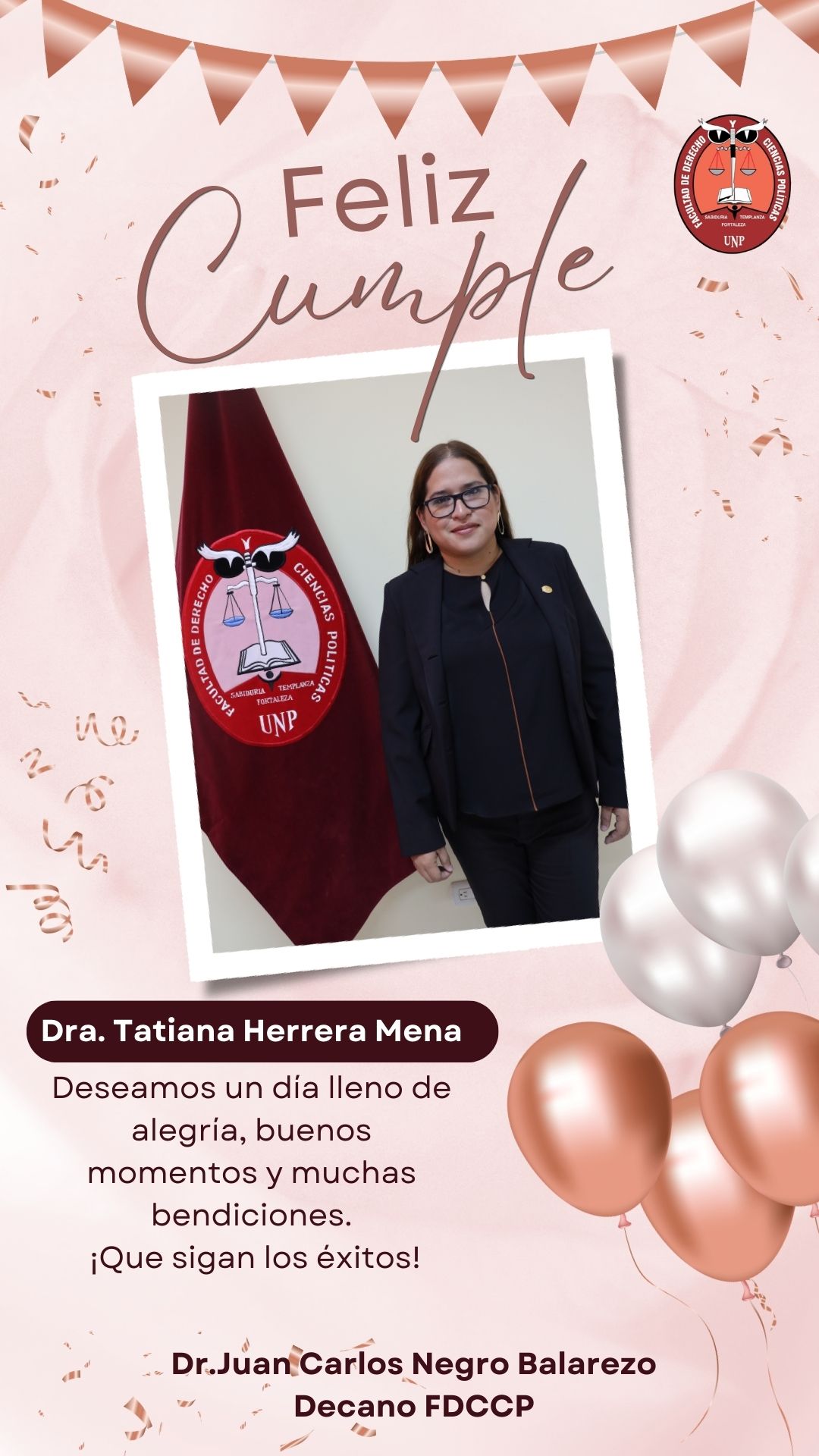 FELIZ CUMPLEAÑOS – Dra. Tatiana Herrera Mena