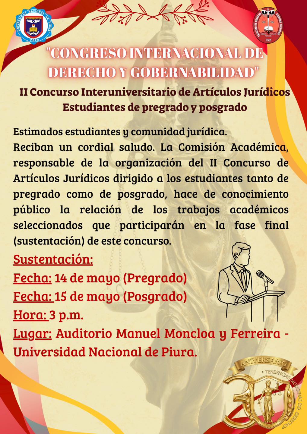 II Concurso Interuniversitario de Artículos Jurídicos
