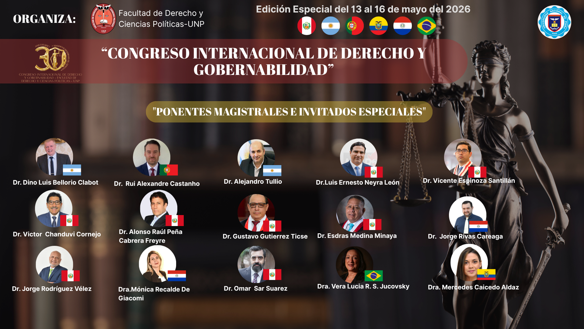 Congreso Internacional de Derecho y Gobernabilidad – Ponencias