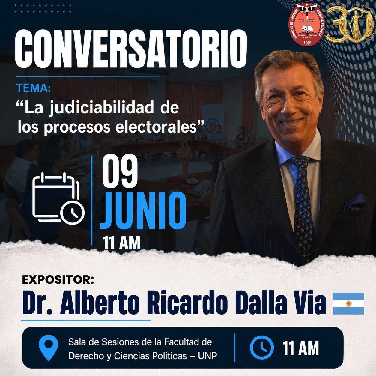 Conversatorio Internacional: “La Judiciabilidad de Los Procesos Electorales”.