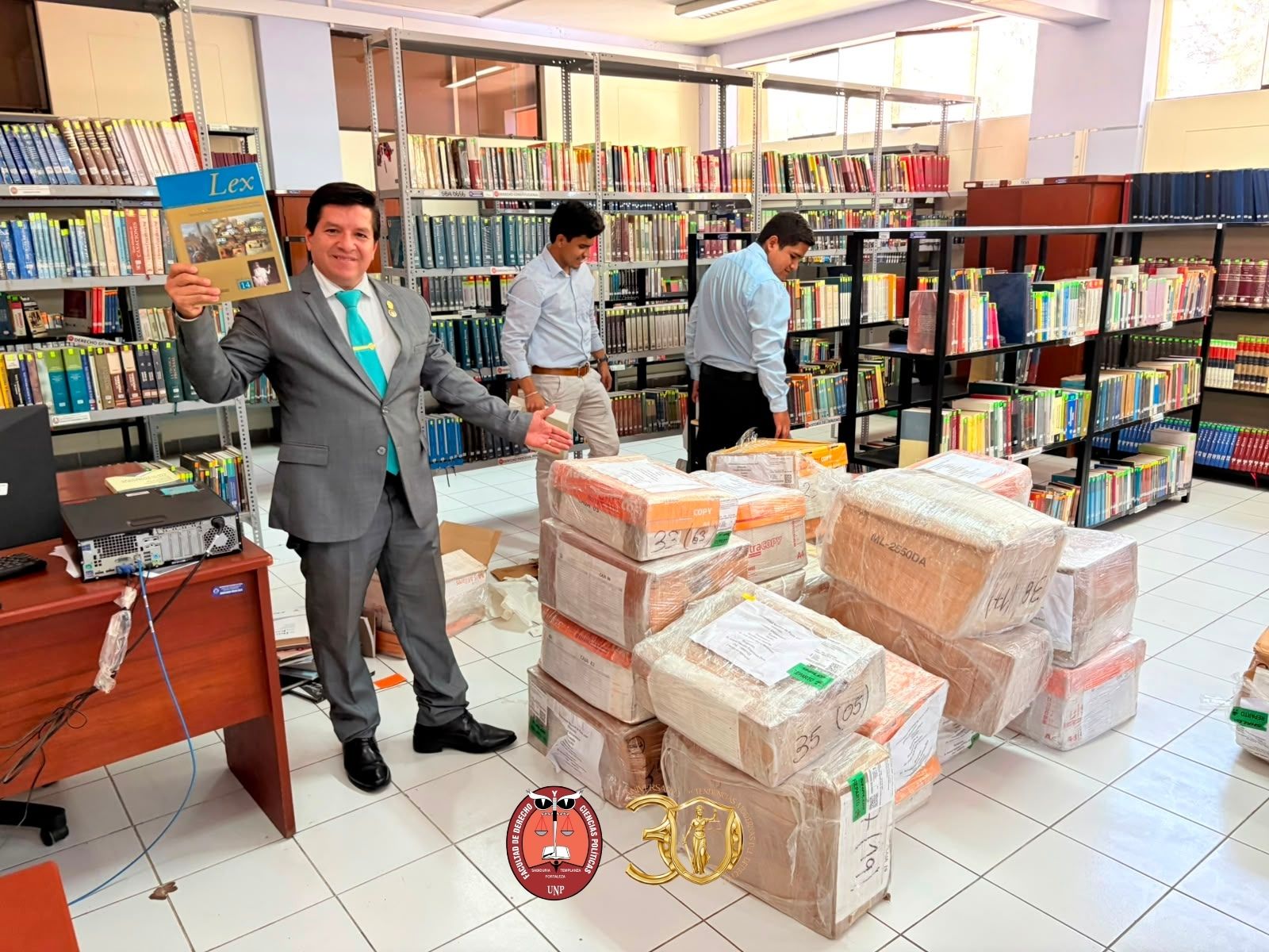¡Importante aporte para el fortalecimiento de nuestra Biblioteca!