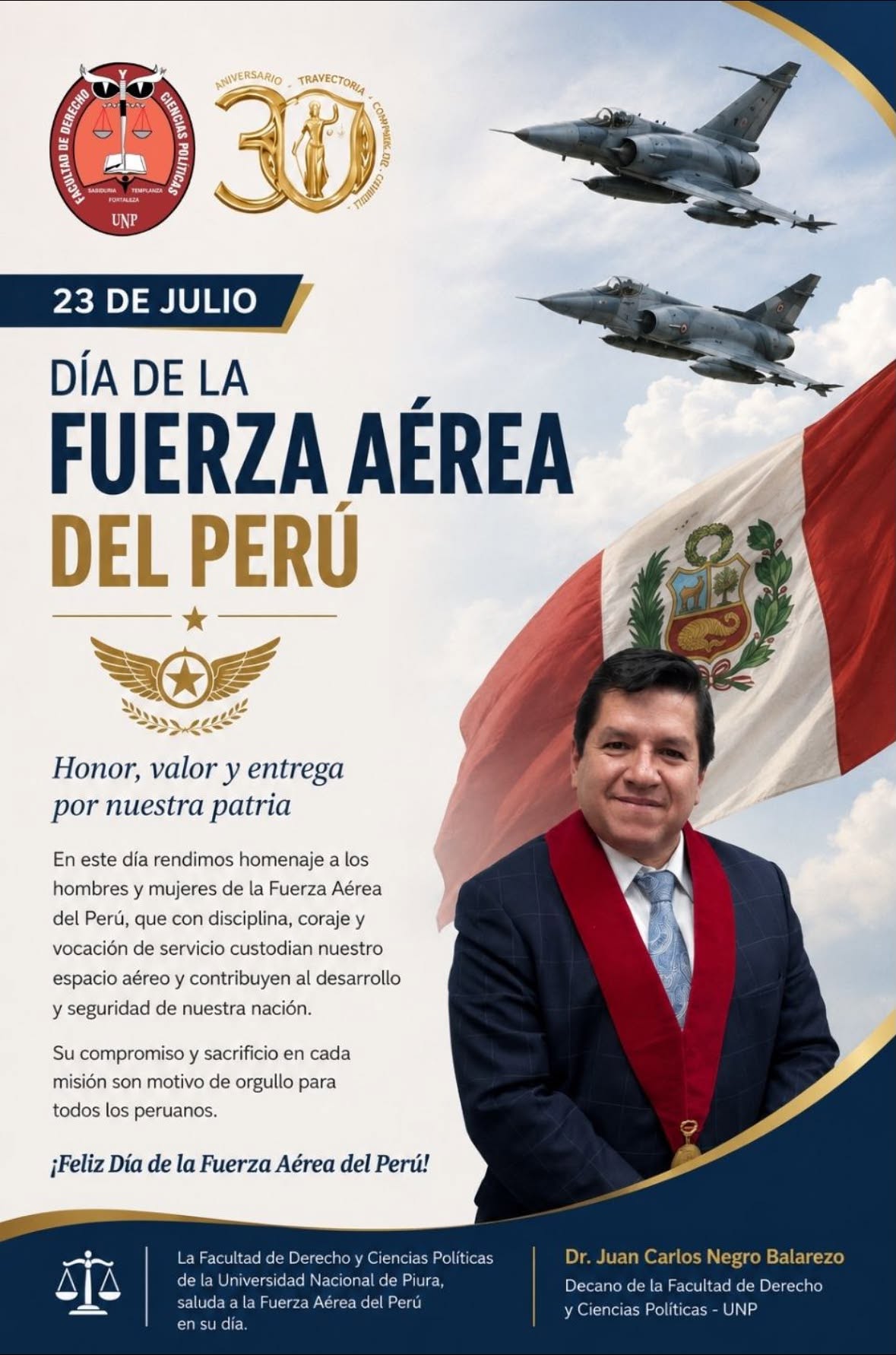 23 de julio | Día de la Fuerza Aérea del Perú